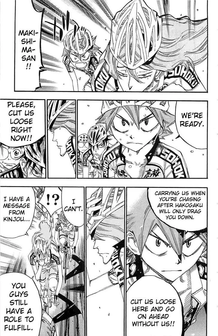 Yowamushi Pedal Chapter 184 page 14