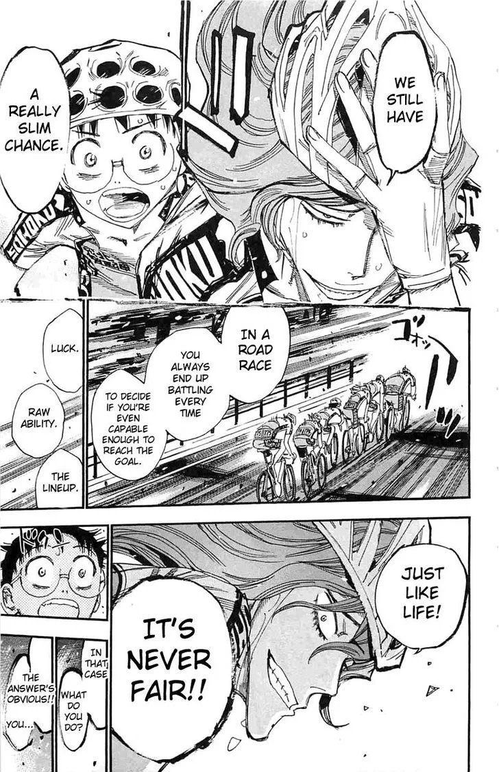 Yowamushi Pedal Chapter 184 page 7