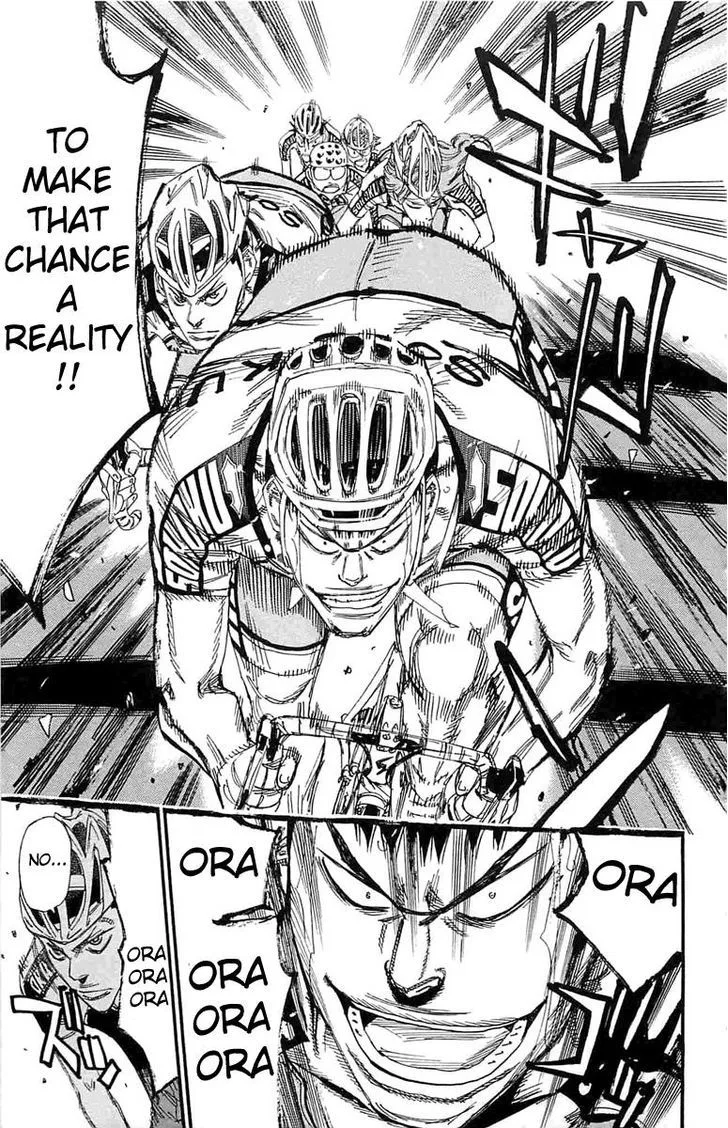 Yowamushi Pedal Chapter 184 page 10