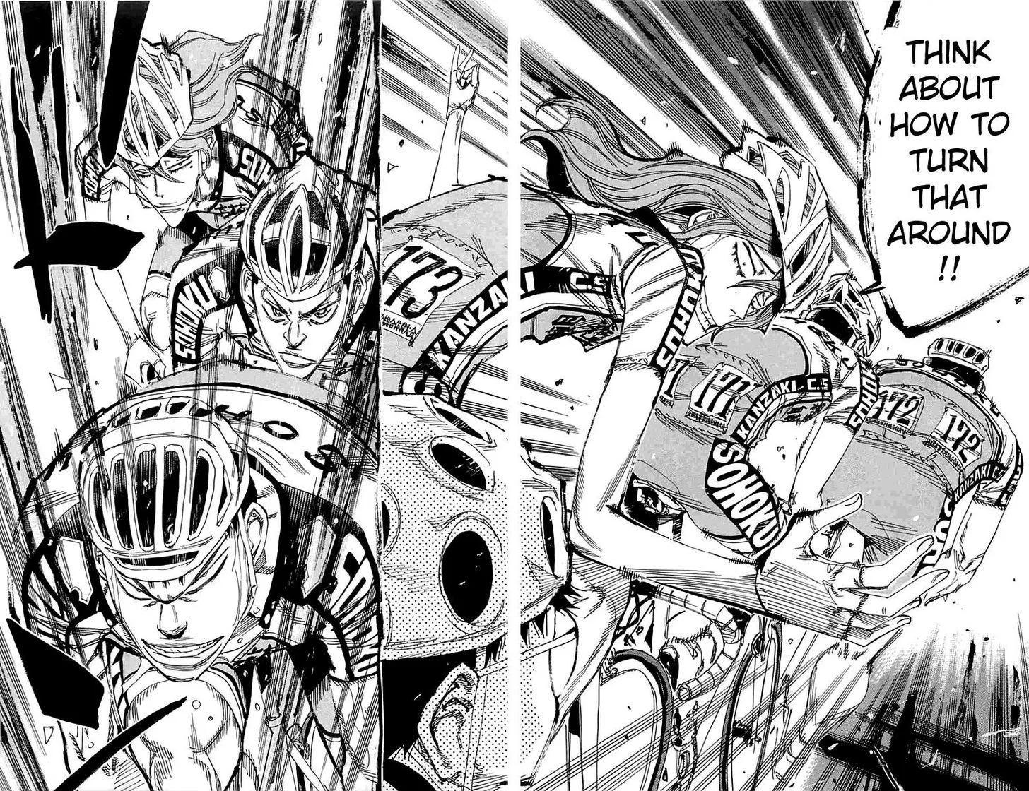Yowamushi Pedal Chapter 184 page 8