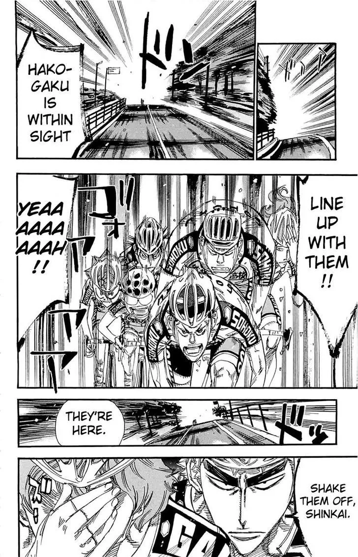 Yowamushi Pedal Chapter 185 page 17