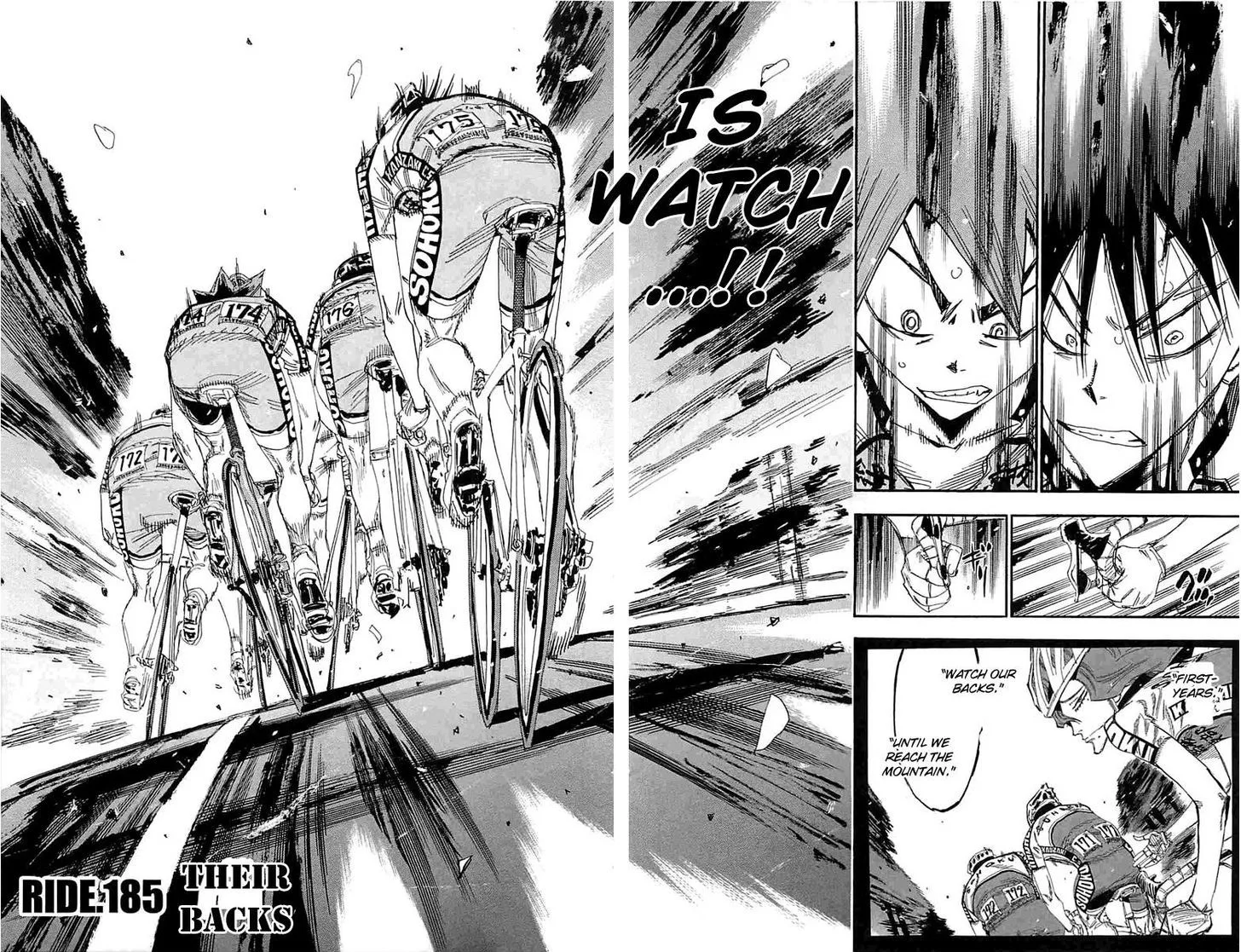 Yowamushi Pedal Chapter 185 page 2