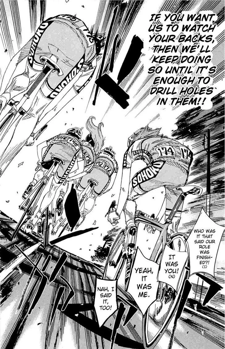 Yowamushi Pedal Chapter 185 page 15
