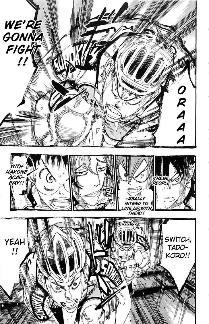 Yowamushi Pedal Chapter 186 page 5