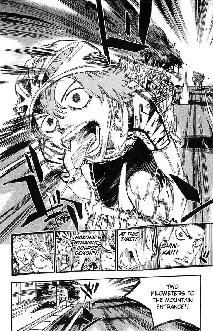 Yowamushi Pedal Chapter 186 page 15