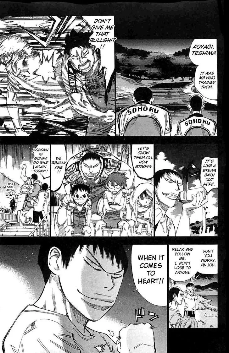Yowamushi Pedal Chapter 187 page 13