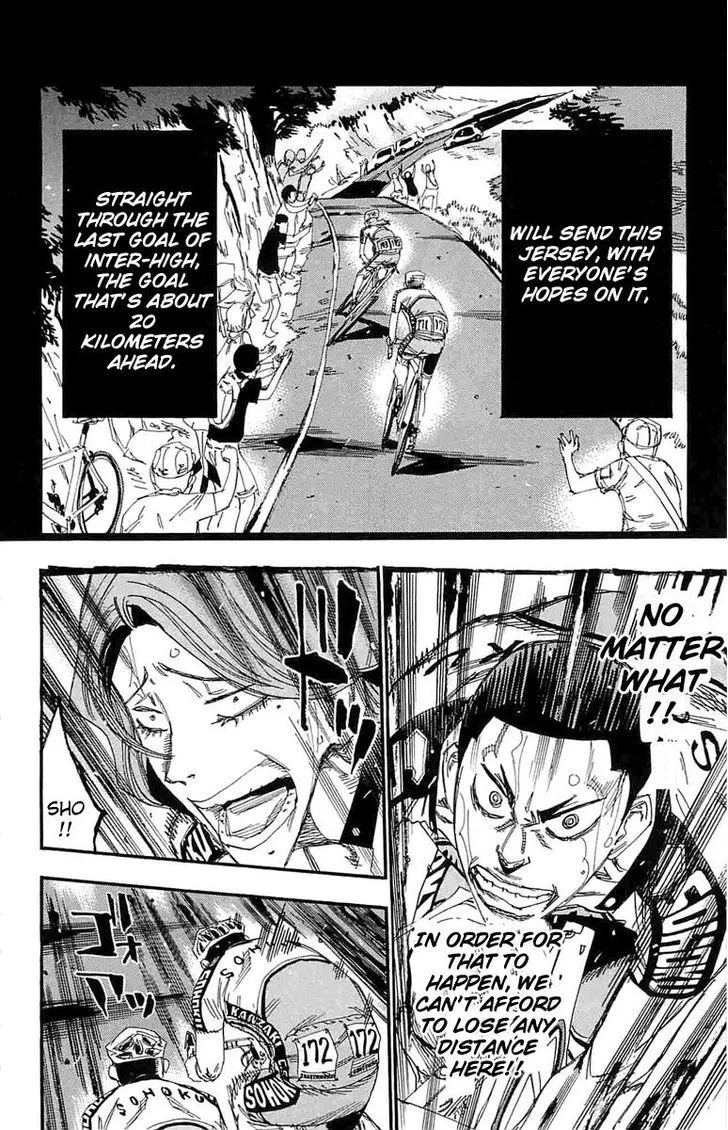 Yowamushi Pedal Chapter 187 page 7
