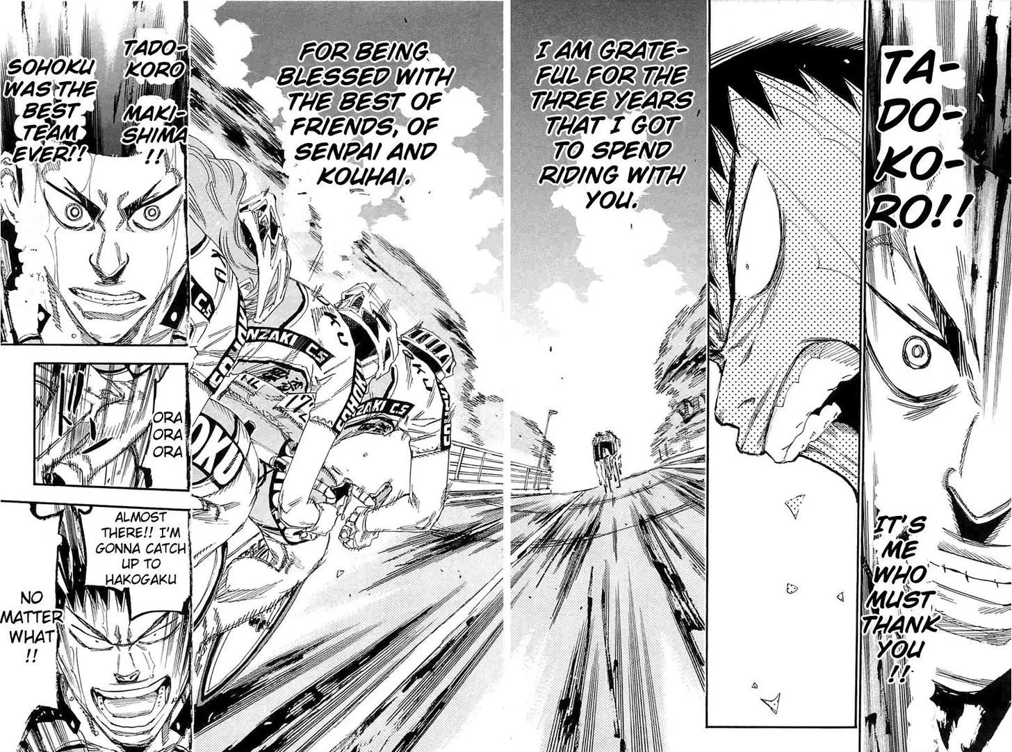 Yowamushi Pedal Chapter 187 page 14