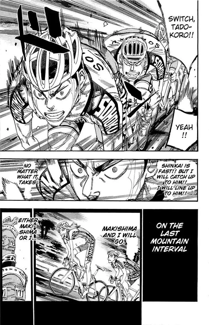 Yowamushi Pedal Chapter 187 page 6