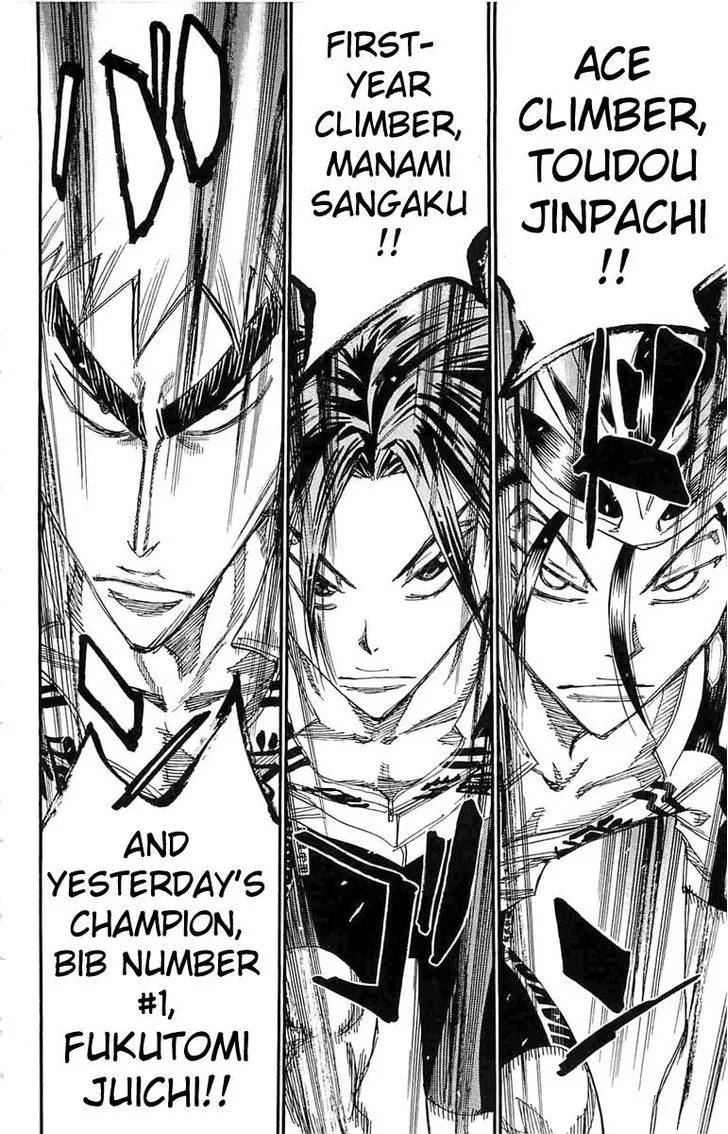 Yowamushi Pedal Chapter 188 page 15