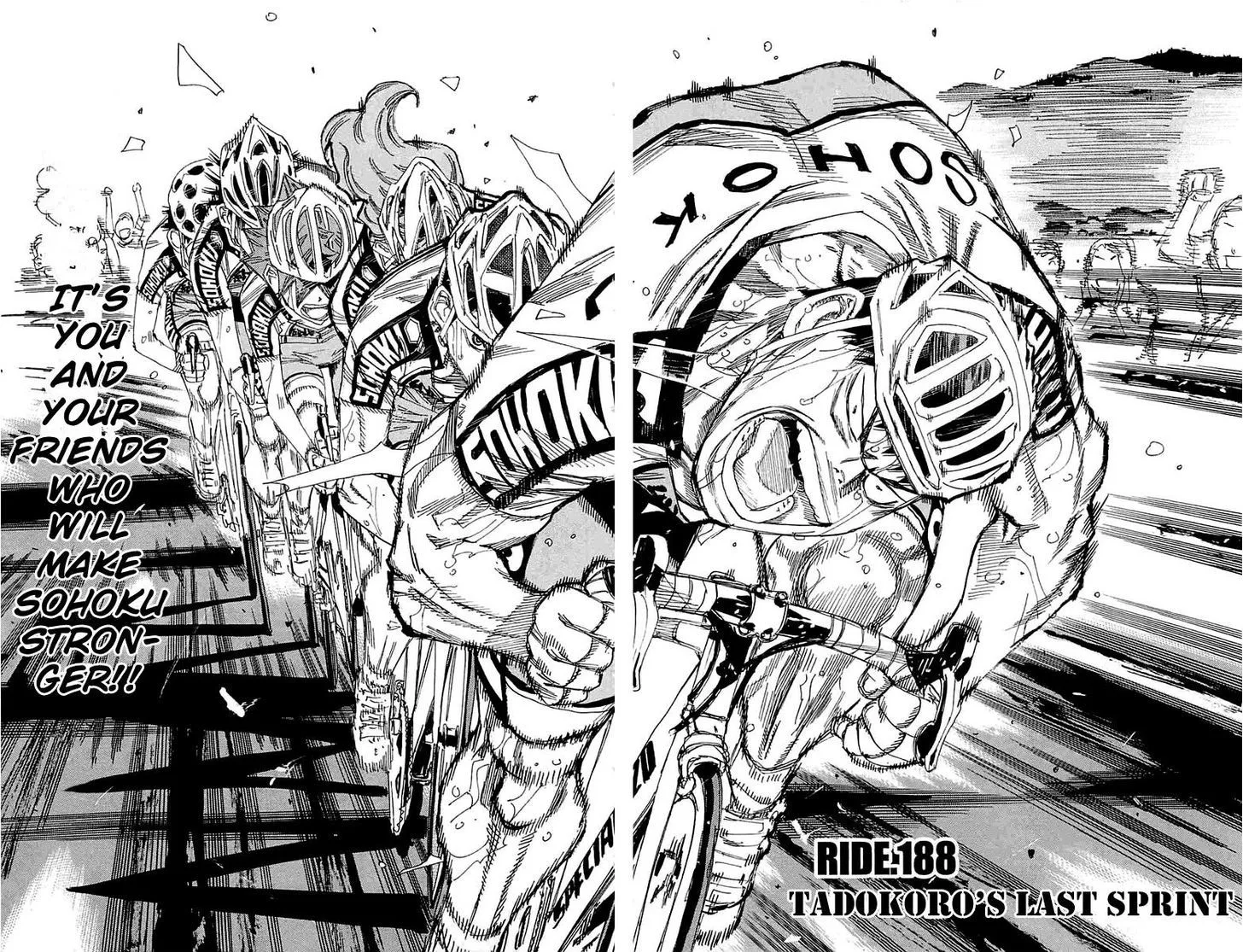 Yowamushi Pedal Chapter 188 page 2