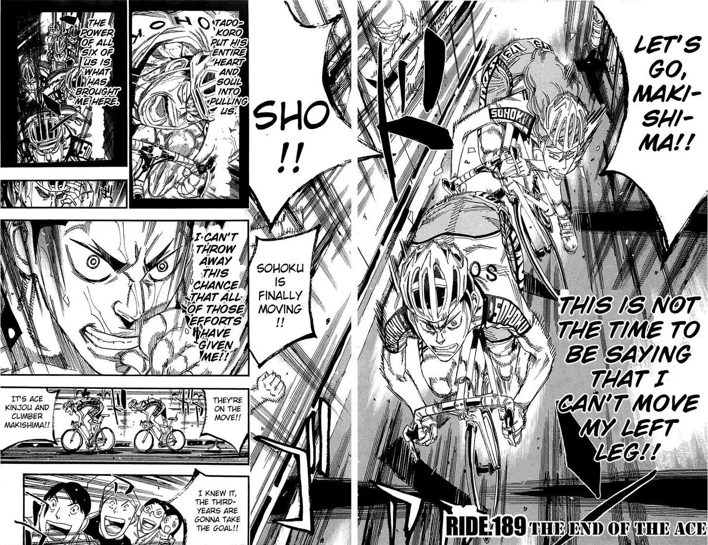 Yowamushi Pedal Chapter 189 page 2