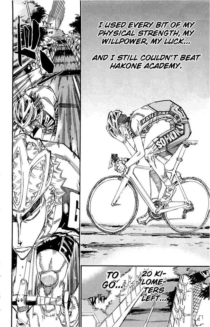 Yowamushi Pedal Chapter 189 page 8
