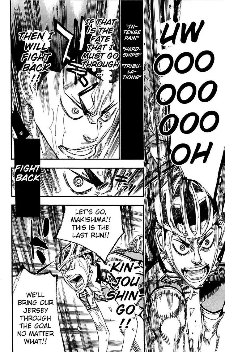 Yowamushi Pedal Chapter 189 page 3