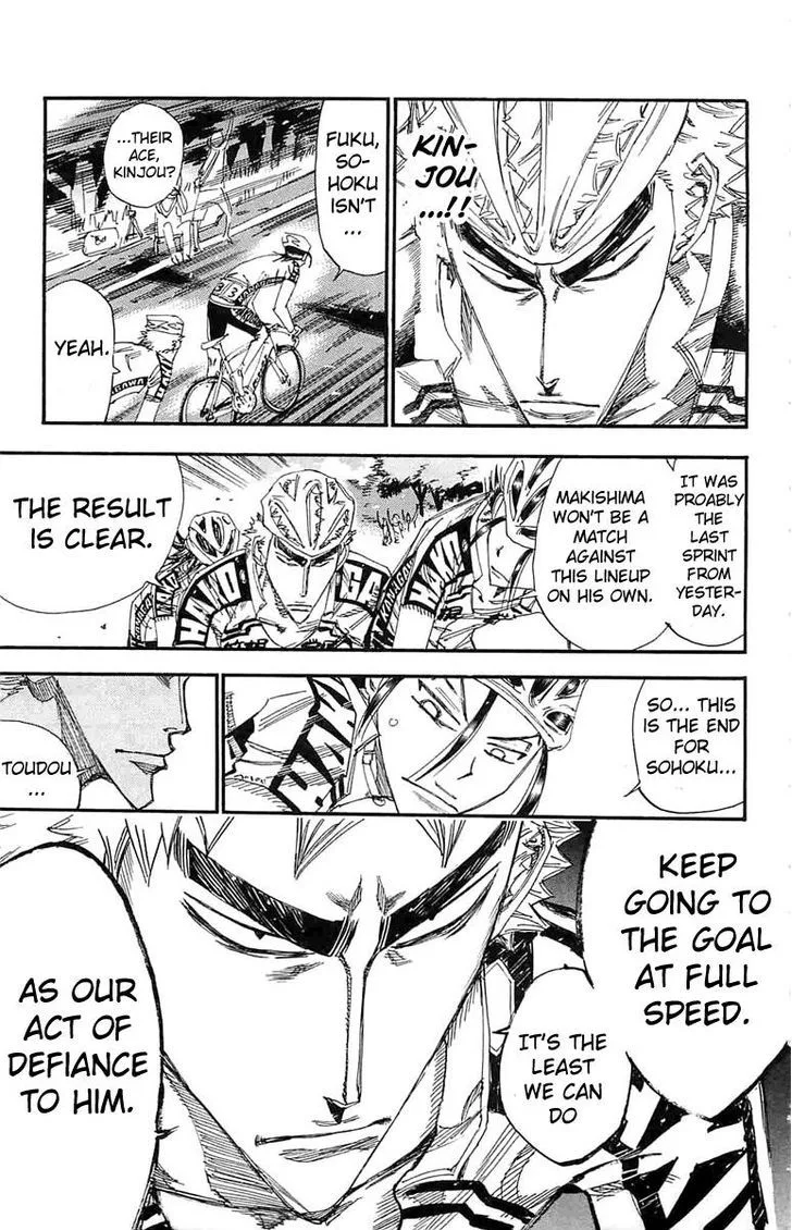 Yowamushi Pedal Chapter 189 page 9