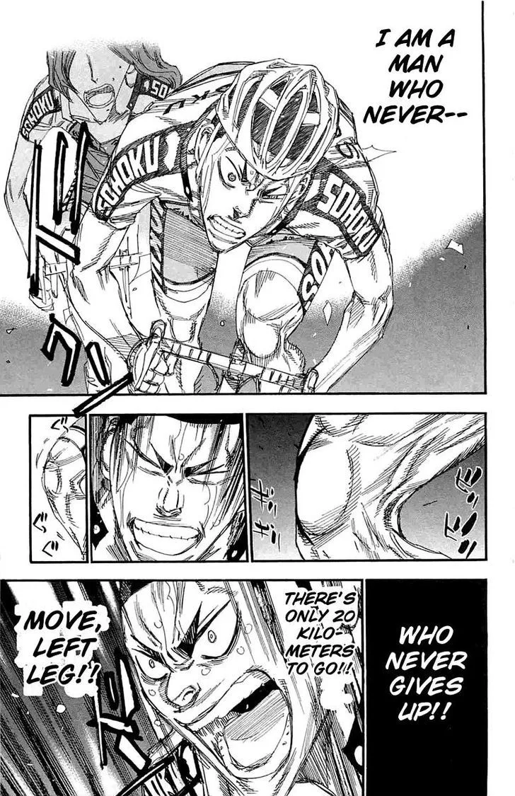 Yowamushi Pedal Chapter 189 page 4
