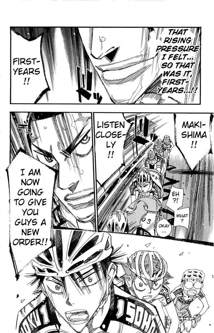 Yowamushi Pedal Chapter 189 page 16