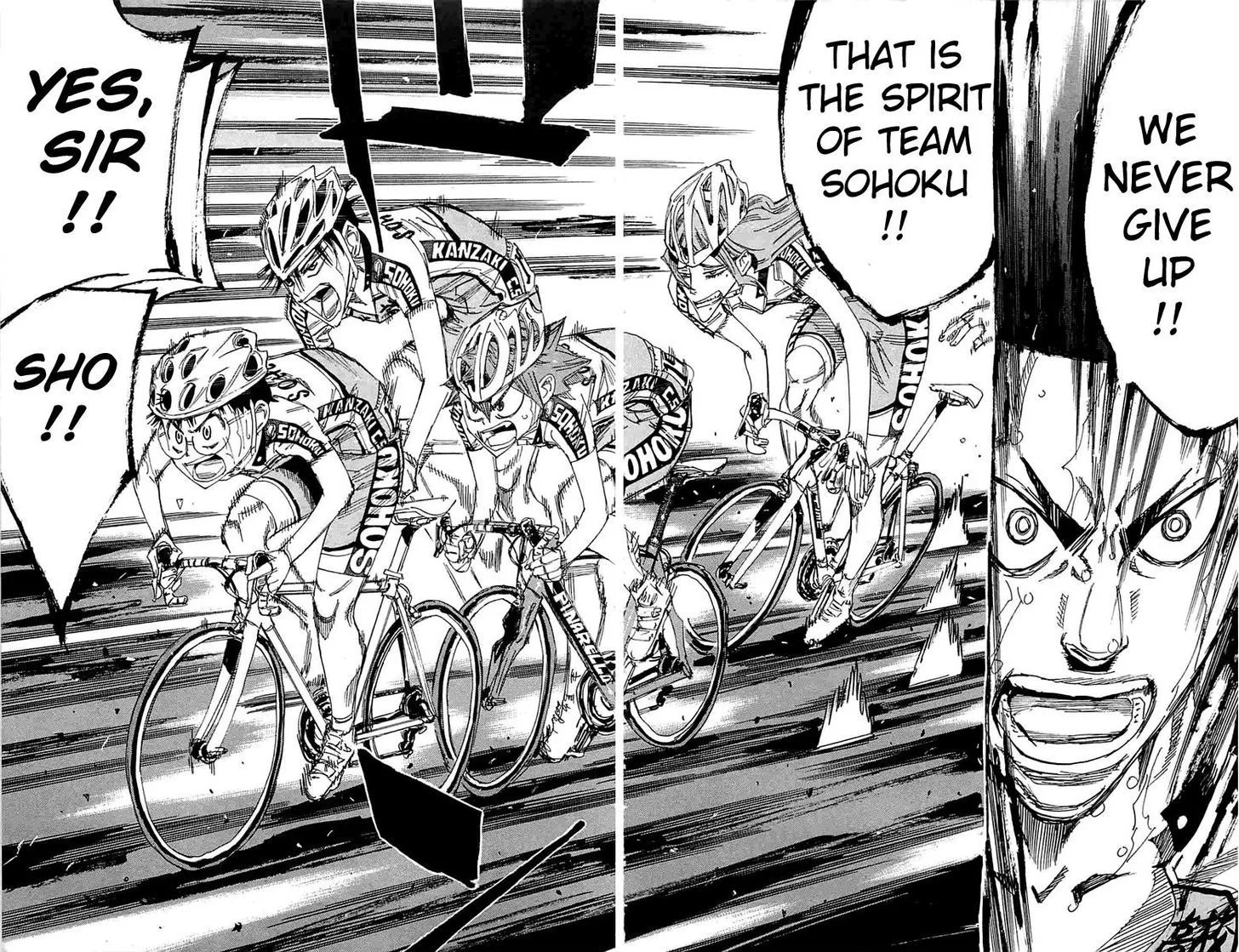 Yowamushi Pedal Chapter 190 page 9