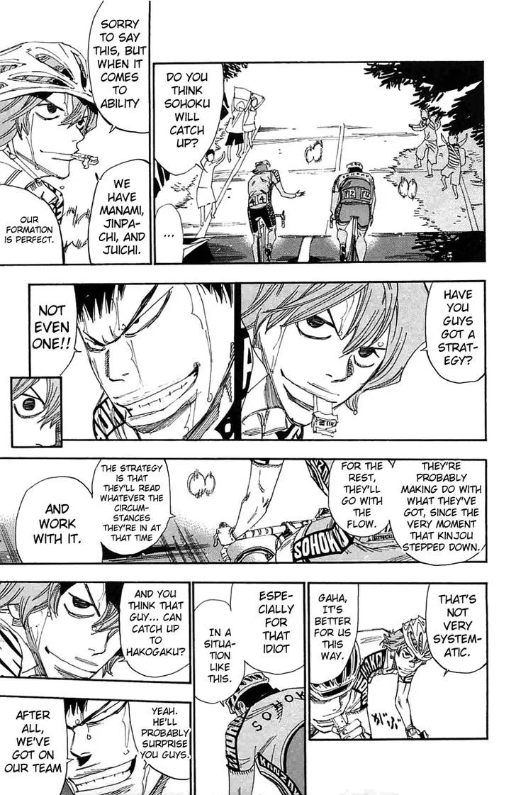 Yowamushi Pedal Chapter 191 page 15