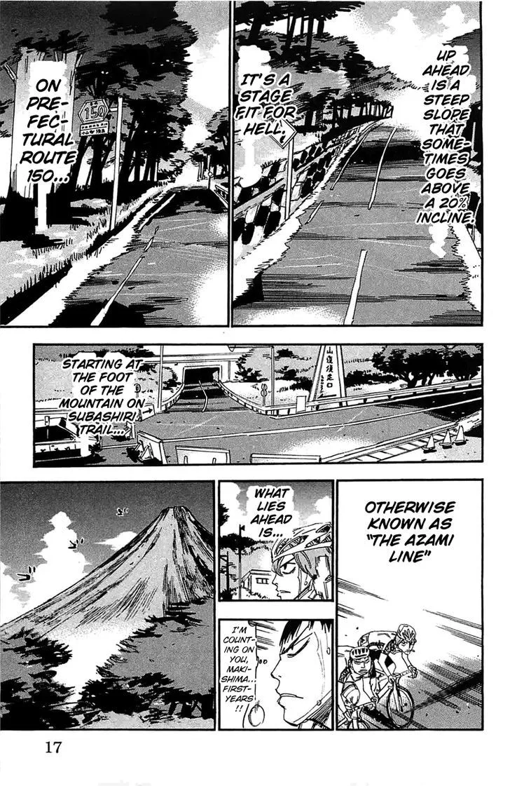 Yowamushi Pedal Chapter 191 page 10