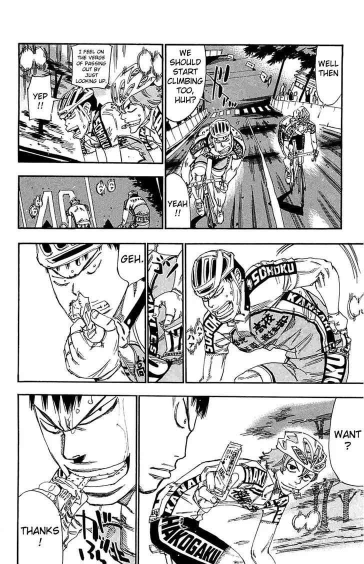 Yowamushi Pedal Chapter 191 page 14