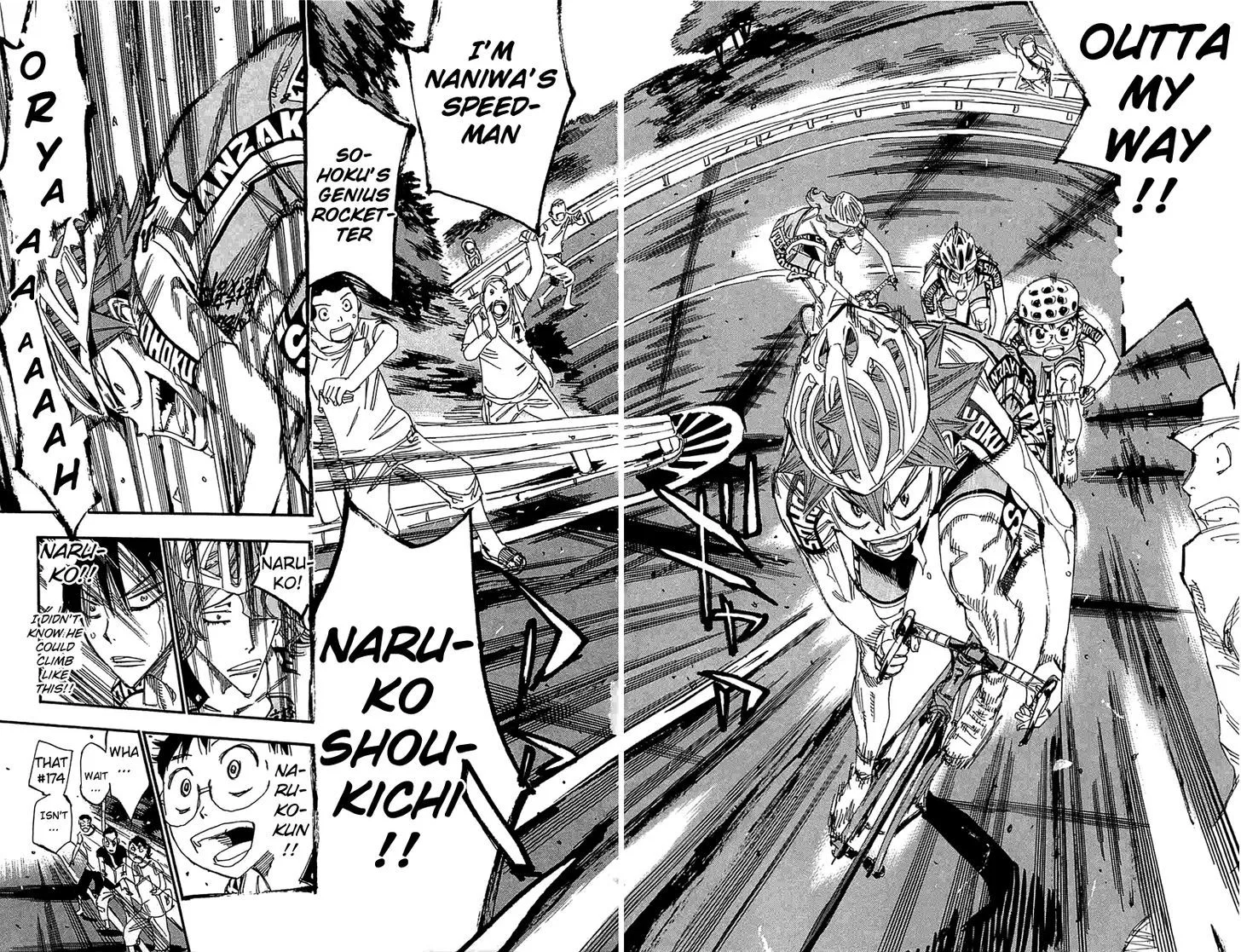 Yowamushi Pedal Chapter 191 page 17