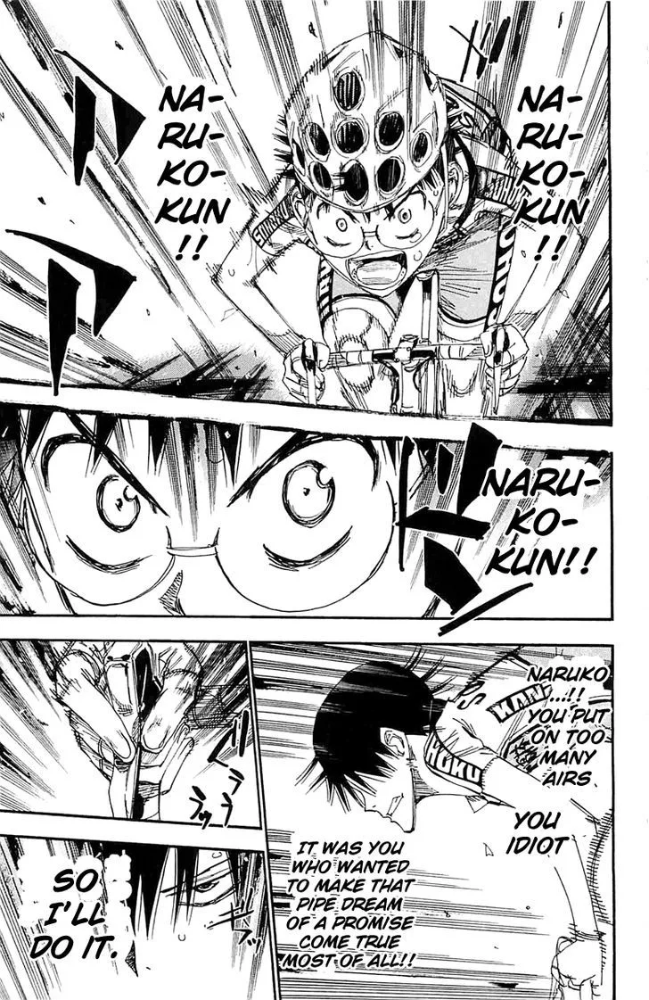 Yowamushi Pedal Chapter 195 page 15