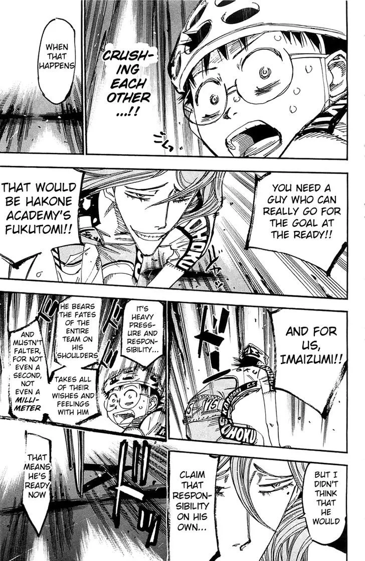 Yowamushi Pedal Chapter 196 page 3
