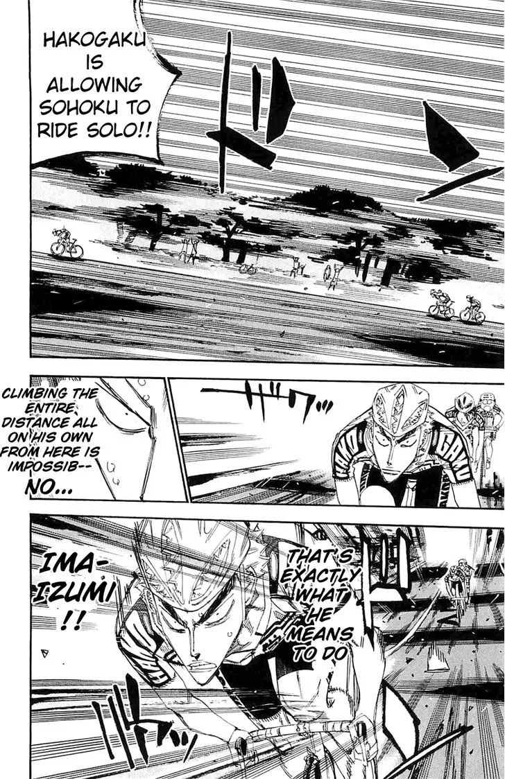 Yowamushi Pedal Chapter 197 page 10