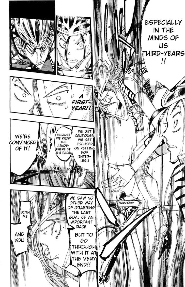 Yowamushi Pedal Chapter 198 page 3