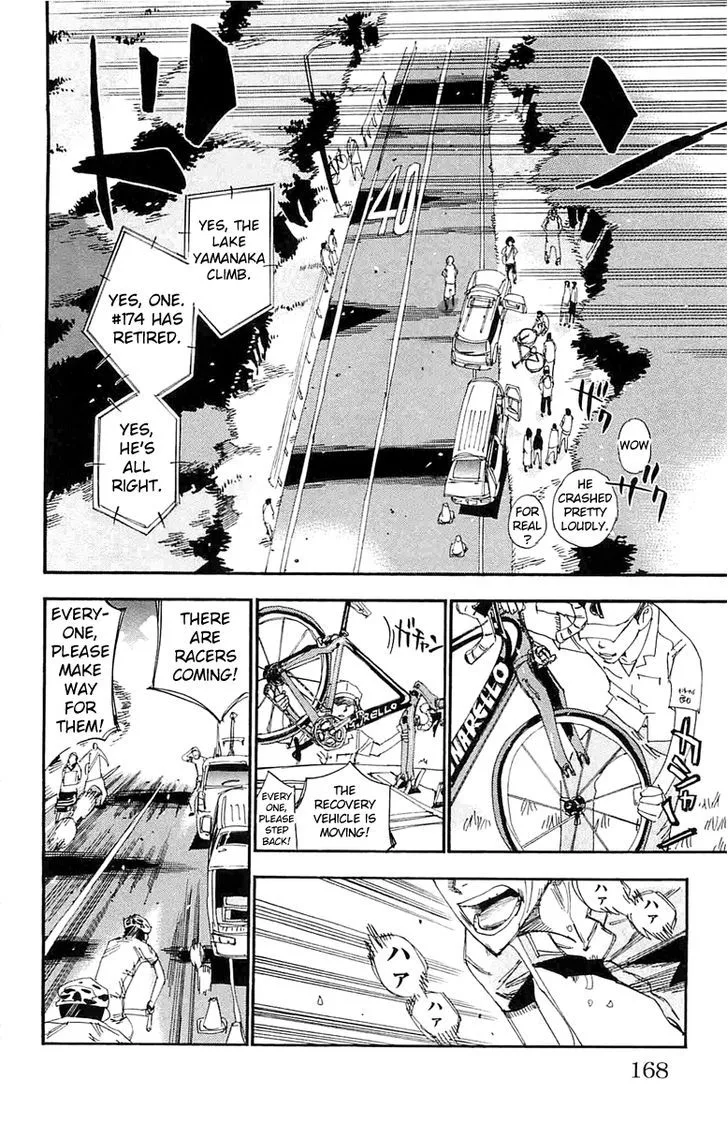Yowamushi Pedal Chapter 198 page 15