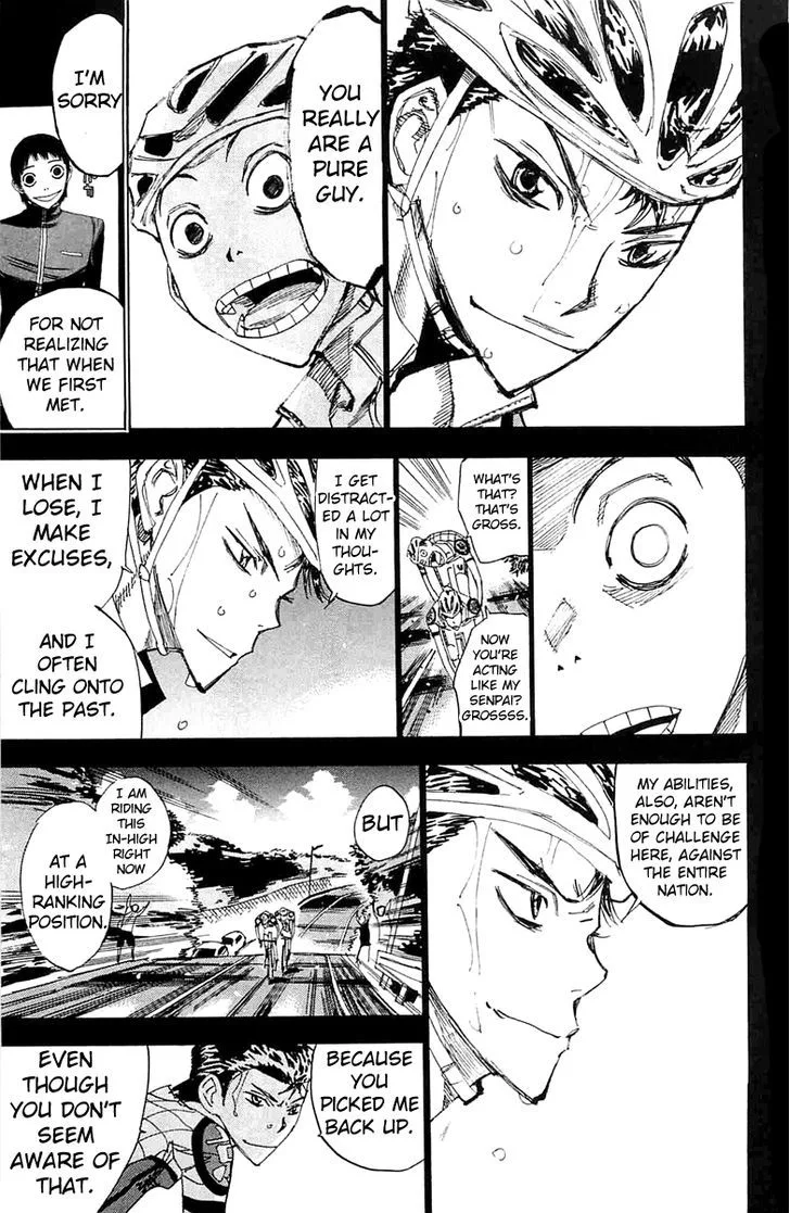 Yowamushi Pedal Chapter 199 page 15