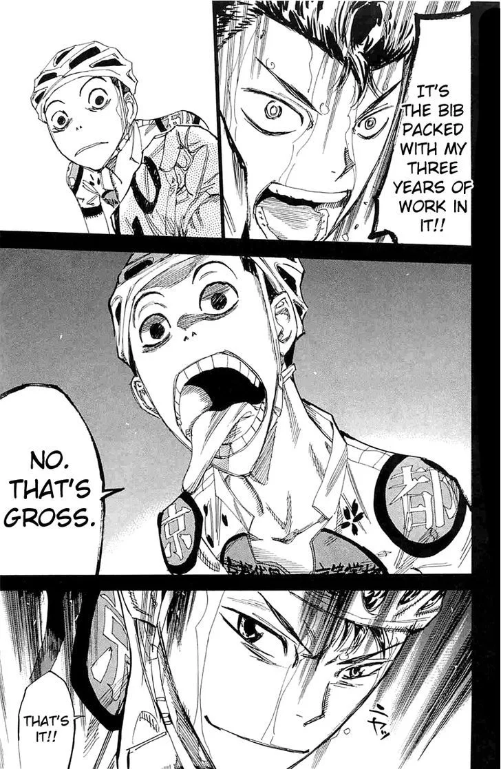 Yowamushi Pedal Chapter 199 page 17