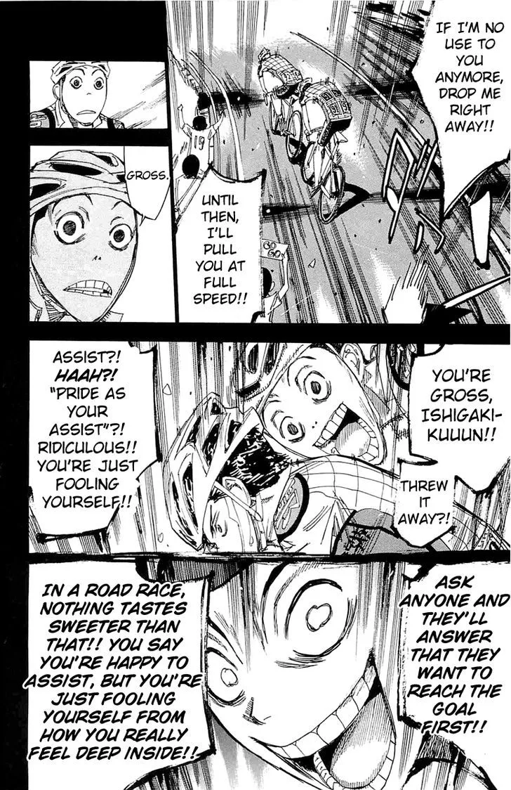 Yowamushi Pedal Chapter 199 page 14