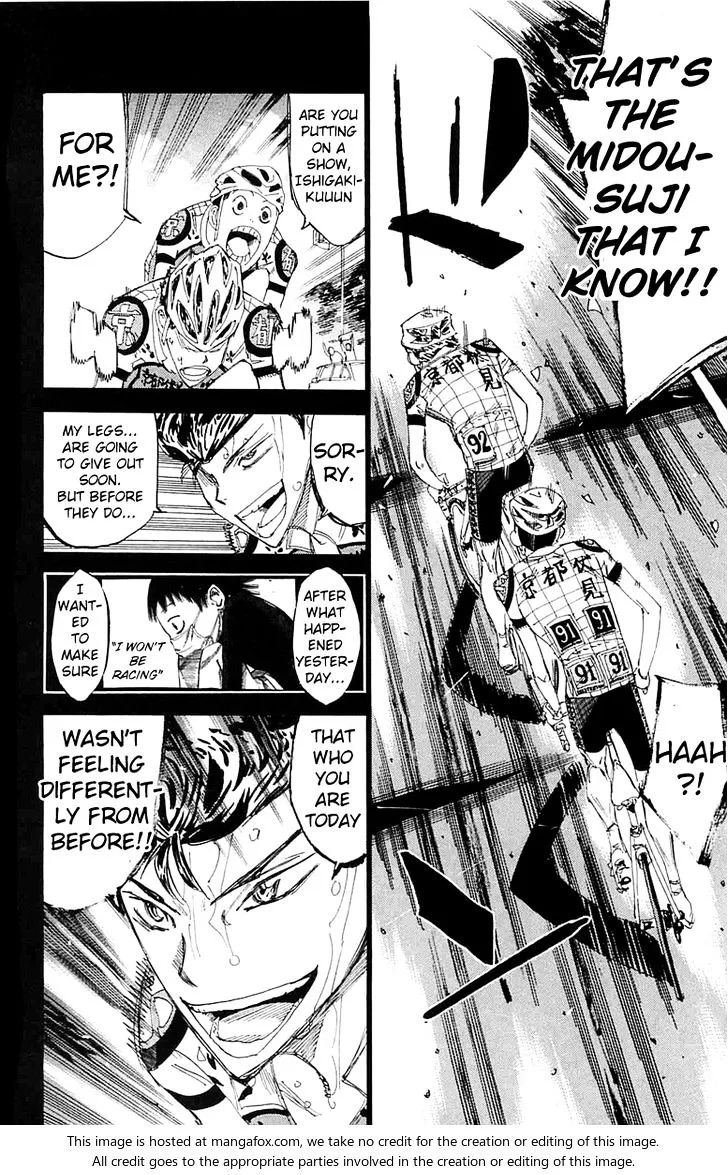 Yowamushi Pedal Chapter 199 page 18