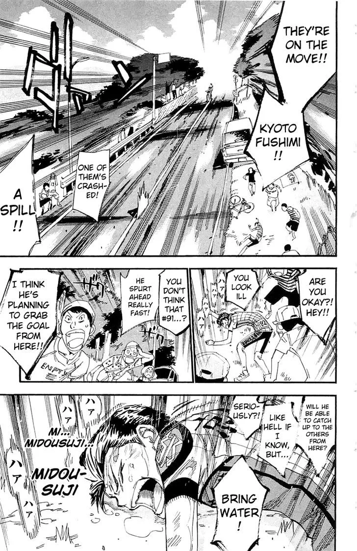 Yowamushi Pedal Chapter 199 page 4