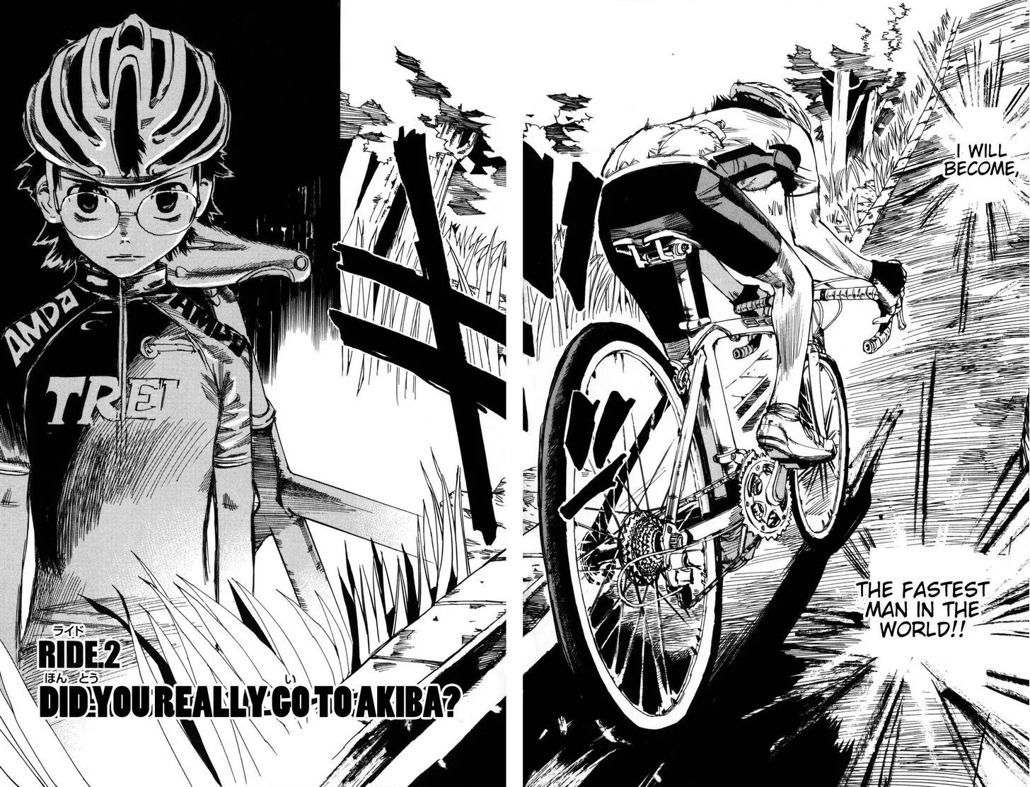 Yowamushi Pedal Chapter 2 page 8
