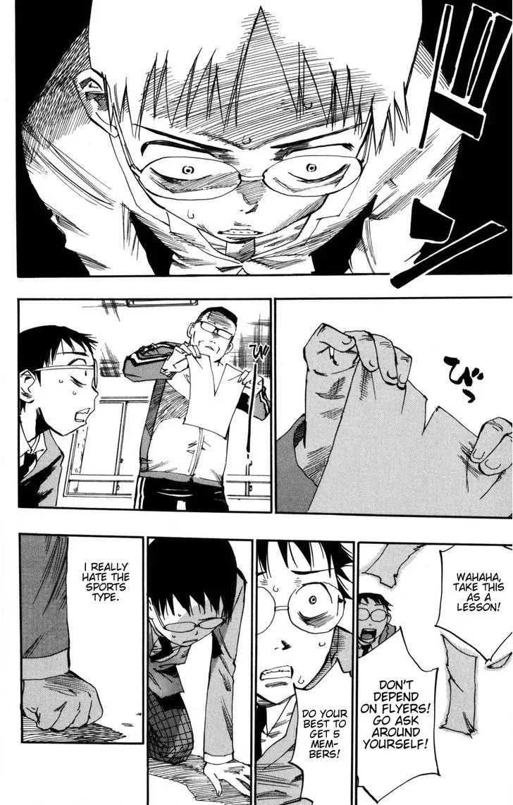 Yowamushi Pedal Chapter 2 page 27