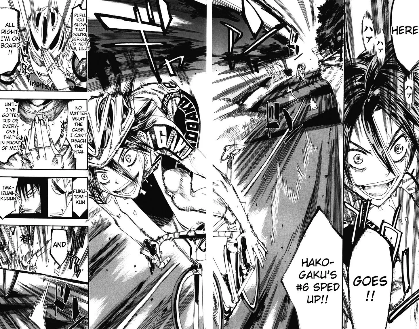Yowamushi Pedal Chapter 201 page 13