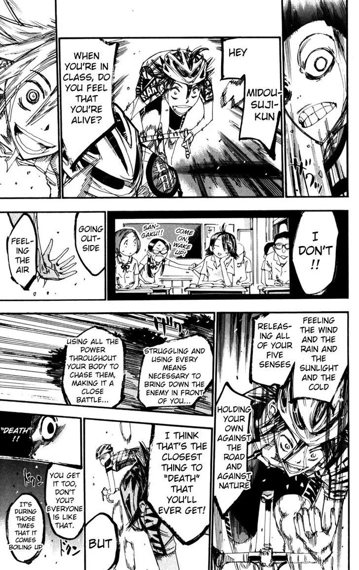 Yowamushi Pedal Chapter 202 page 14