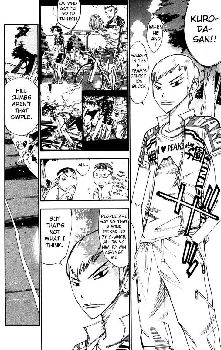 Yowamushi Pedal Chapter 203 page 2