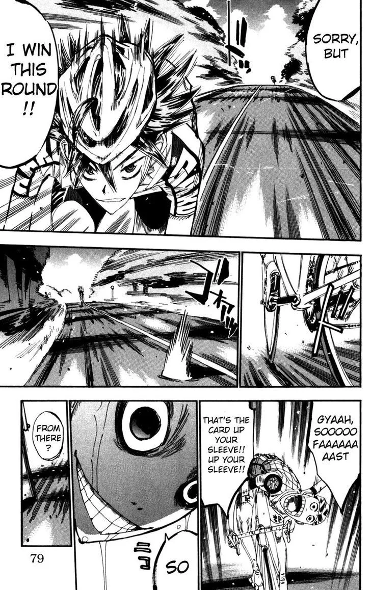 Yowamushi Pedal Chapter 203 page 13