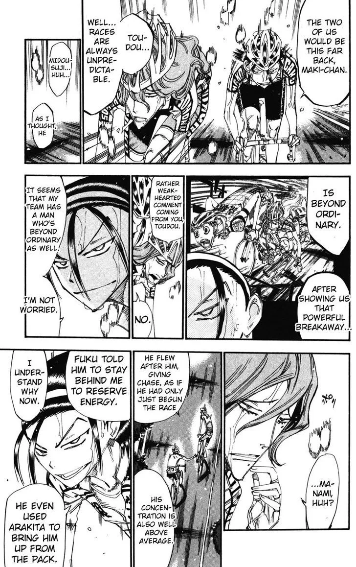 Yowamushi Pedal Chapter 204 page 14