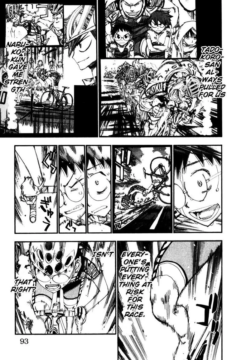 Yowamushi Pedal Chapter 204 page 8