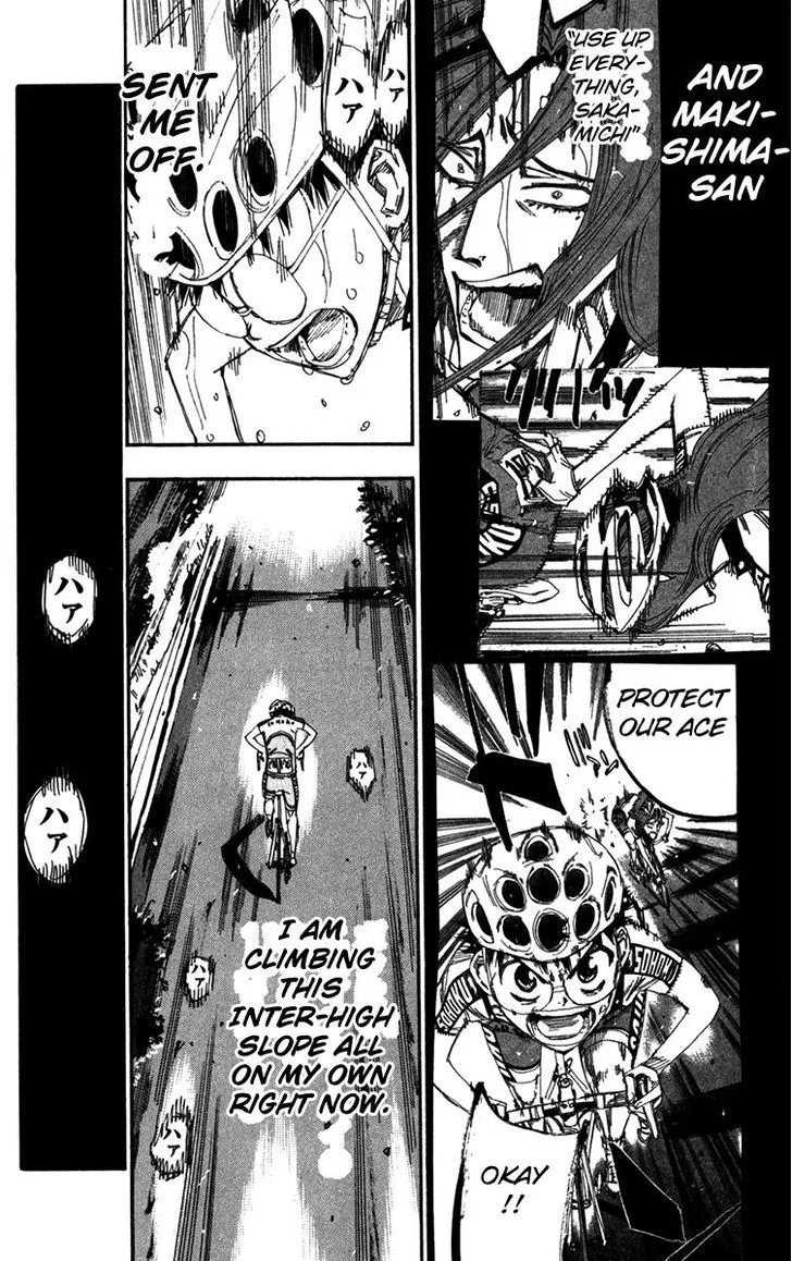 Yowamushi Pedal Chapter 204 page 2
