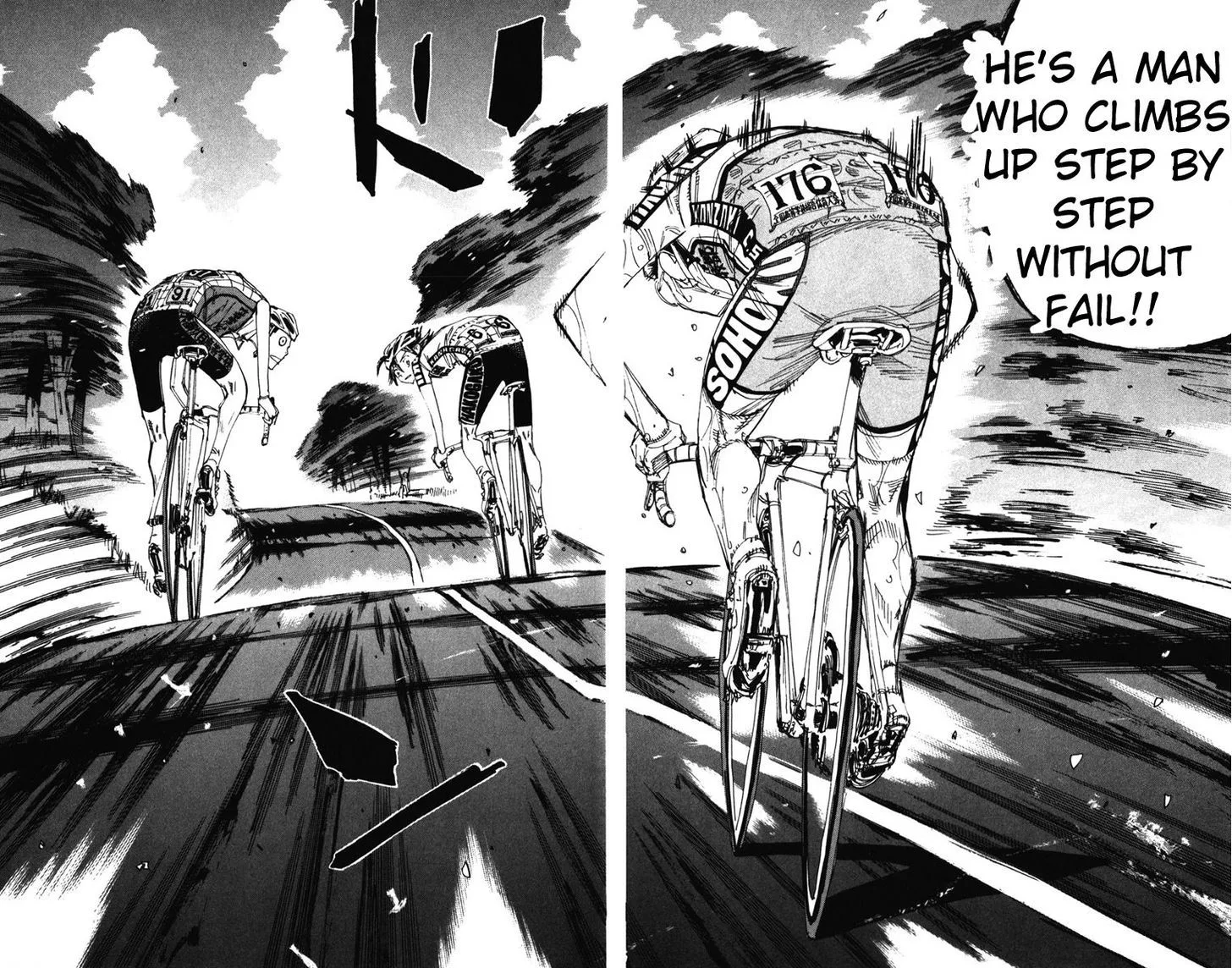 Yowamushi Pedal Chapter 204 page 17