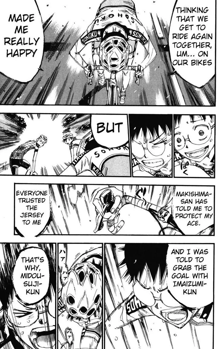 Yowamushi Pedal Chapter 205 page 8