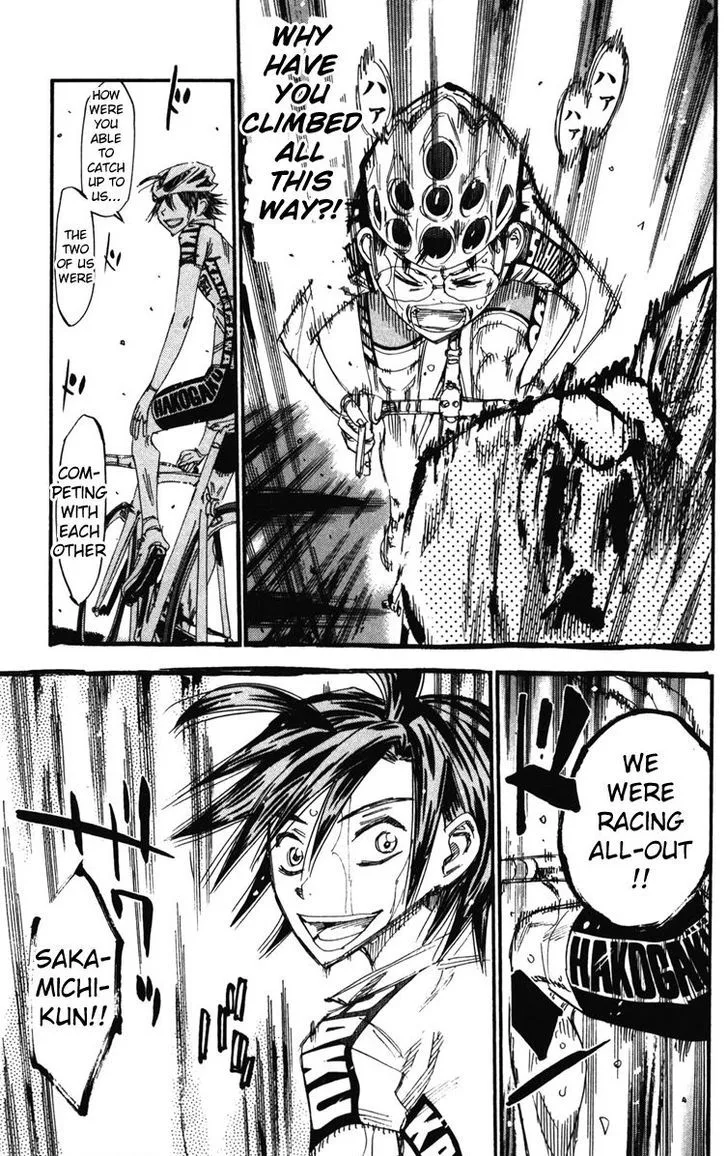 Yowamushi Pedal Chapter 205 page 6