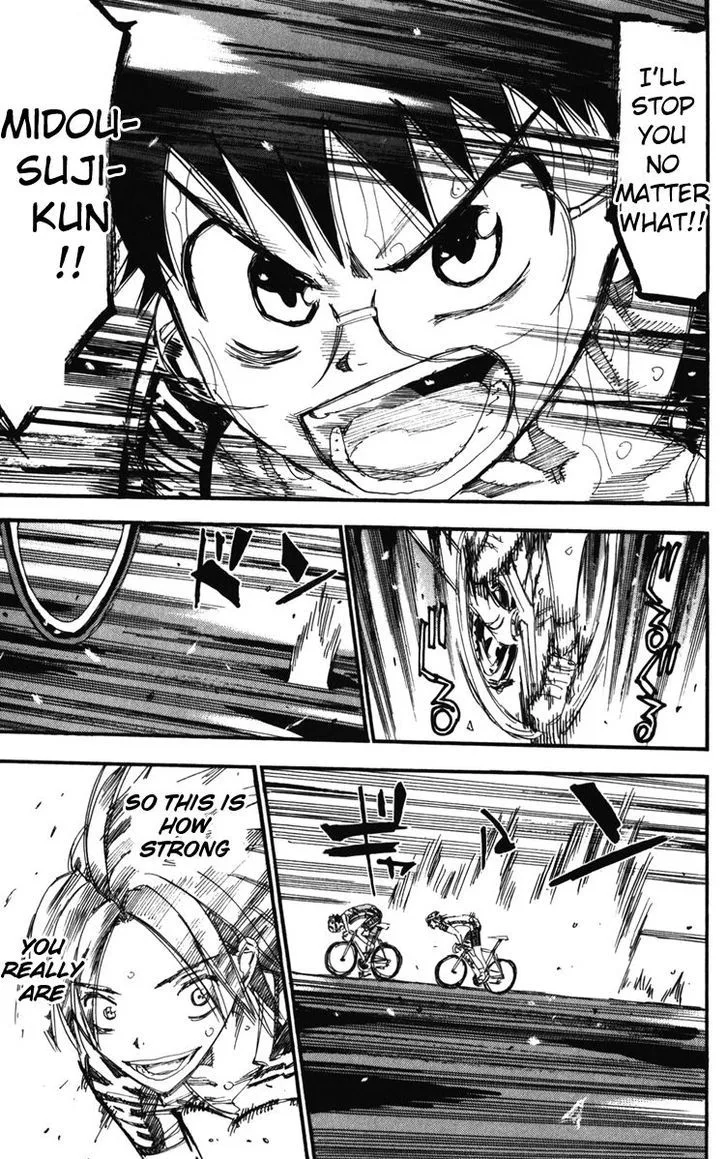 Yowamushi Pedal Chapter 205 page 15