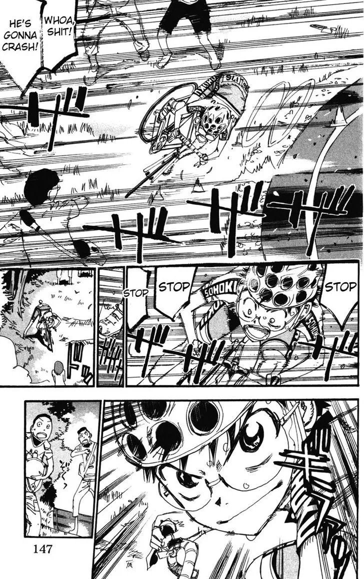 Yowamushi Pedal Chapter 206 page 17